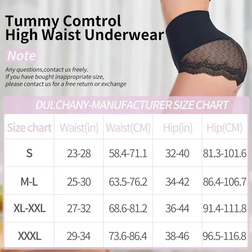 Tummy Control Shapewear Underwear - Black - Picture 6 of 6